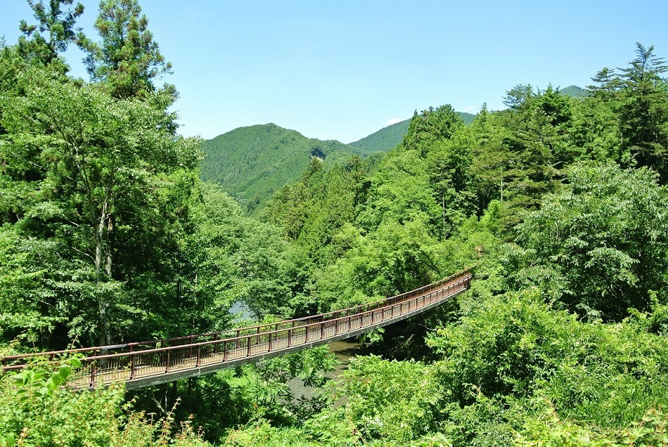 秋川渓谷 吊り橋